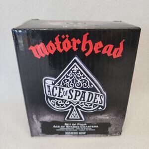 4 x Motorhead Coaster Set 2020 nemesis now new 5"
